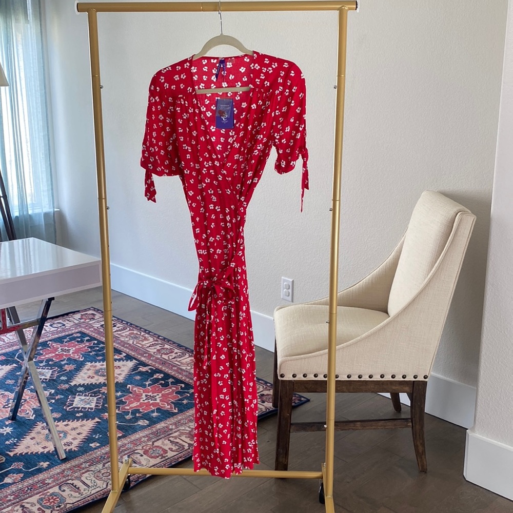 Seraphine Maternity Wrap Dress